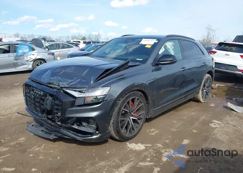 2021 Audi Sq8 Prestige Tfsi Quattro Tiptronic z USA, uszkodzony, nr VIN WA1CWBF1XMD031675